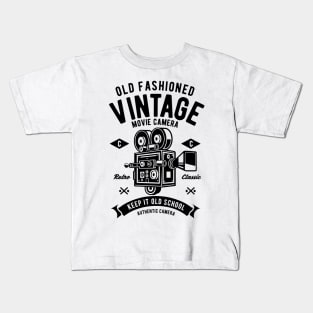 Vintage Camera Kids T-Shirt